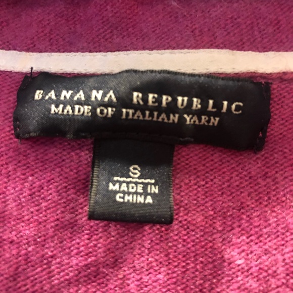 Banana Republic dark pink sweater - Picture 2 of 4